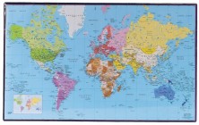 Podložka, mapa sveta